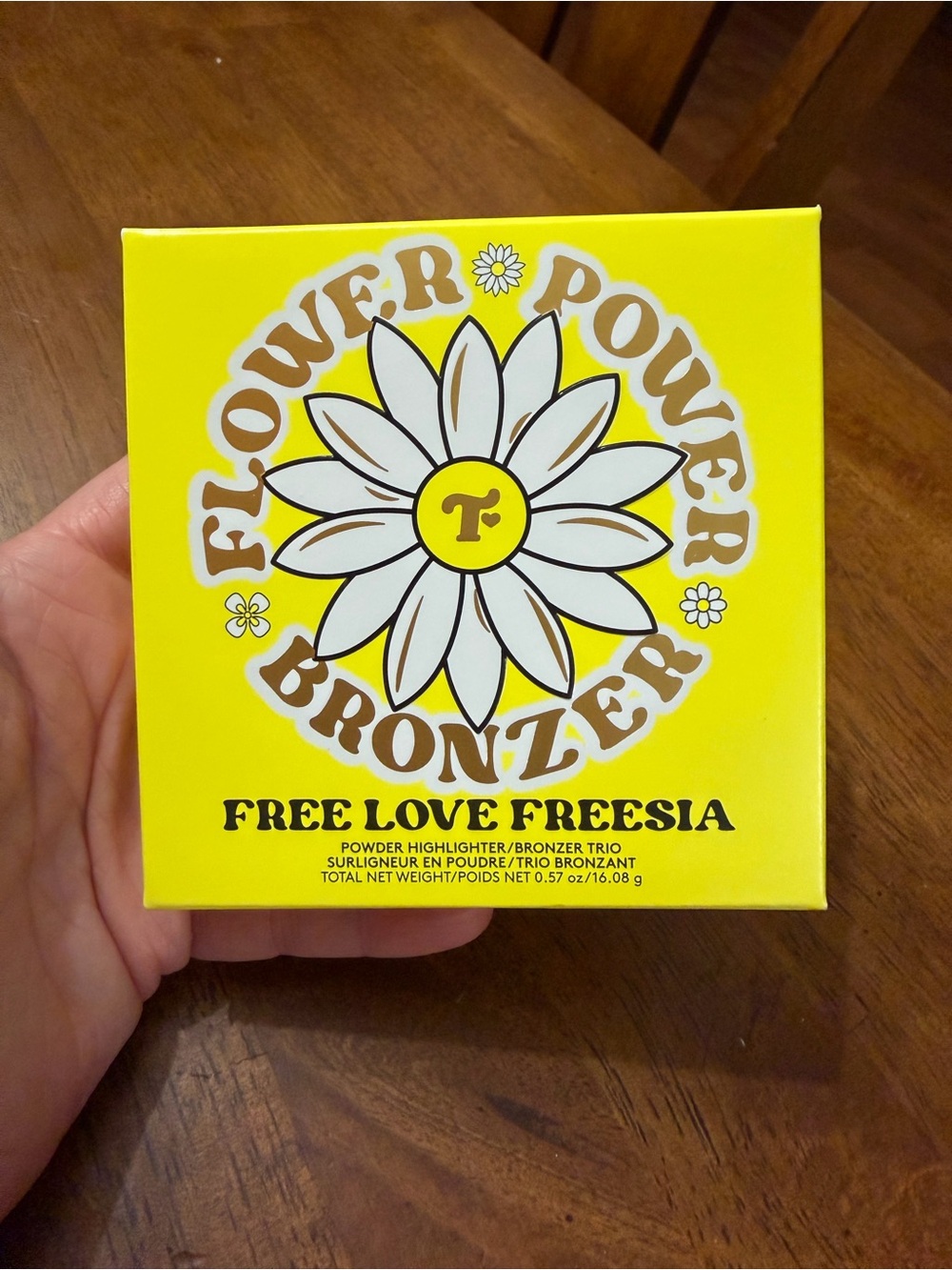 Trixie Cosmetics Flower Power Bronzer - Free Love Freesia.